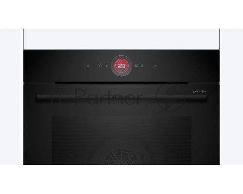 Встраиваемый духовой шкаф Bosch HBG9742B1S с 14 режимами нагрева,контроль температуры от 30 °C до 300 °C,объем 71 л