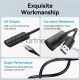 Активный кабель-удлинитель Vention USB 2.0 AM/AF с усилителем - 15м Черный
