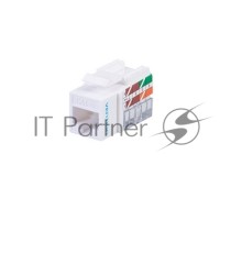 Модуль Vention Keystone Jack Cat.6 UTP белый