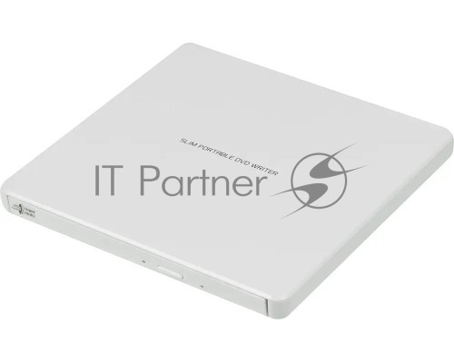Оптический привод LG DVD-RW ext. White Slim Ret. USB2.0