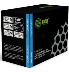 Картридж лазерный Cactus CS-C310XС 006R04369 голубой (5500стр.) для Xerox C310/C315