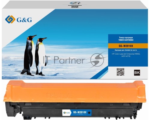 Картридж лазерный G&G GG-W2010X W2010X(659X) черный (34000стр.) для HP CLJ Ent M856/MFP M776