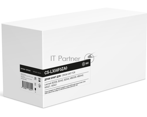 Блок фотобарабана Cactus CS-LX56F0ZA0 ч/б:60000стр. для B2338, B2442, B2546, MB2338, MB2442, MS321, MS421 Lexmark
