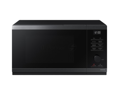 Микроволновая печь Samsung с грилем, MW4000D, 23 л, черная нержавеющая сталь