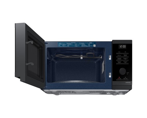 Микроволновая печь Samsung с грилем, MW4000D, 23 л, черная нержавеющая сталь