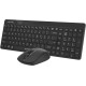Клавиатура + мышь A4Tech Fstyler FG2300 Air2 клав:черный мышь:черный USB беспроводная slim