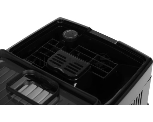 Кофемашина автоматическая DeLonghi Dinamica Plus ECAM380.95.TB черный/серый, исп. кофе - зерновой/молотый, 1.8 л, 1450 Вт, 15 Бар.