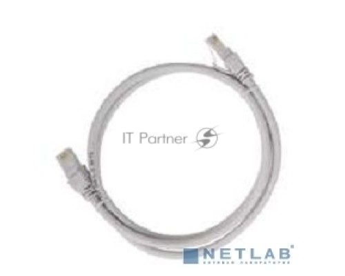 Коммутационный шнур ITK PC01-C6FL-1M  (патч-корд), кат.6 FTP, LSZH, 1м, серый