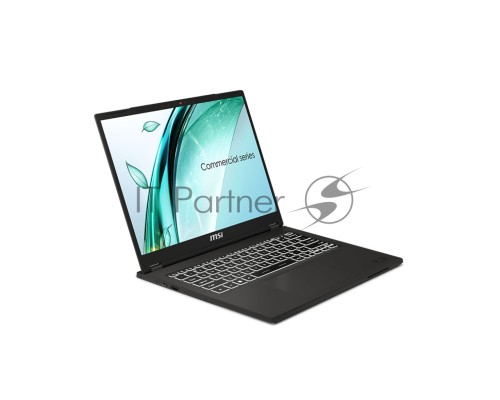 Ноутбук MSI Commercial 14 H A13MG Core i5-13420H 14” 16:10 FHD+ (1920x1200) IPS,DDR4 16GB (16GB*1) 512GB SSD,Iris Xe Graphics,Smart Card Reader,53.8Whr,1.6kg,1y,Dos,Solid Gray