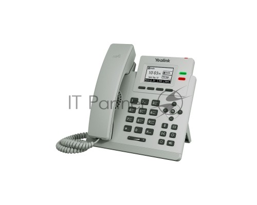 Телефон YEALINK SIP-T31P, цвет светло-серый, 2 аккаунта, PoE, шт