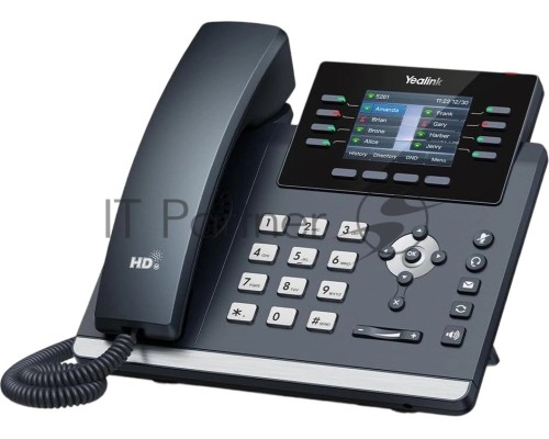 Телефон IP Yealink SIP-T44U черный