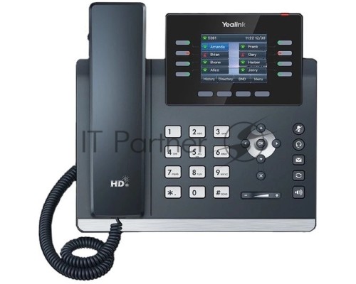 Телефон IP Yealink SIP-T44U черный