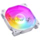 Вентилятор Formula Cosmic 12WH FR RGB 120x120x25mm белый 3-pin 4-pin (Molex)22.3dB Ret