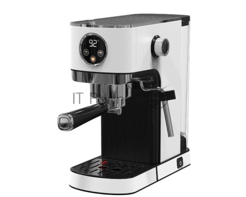 Кофеварка рожковая Korting KCM 1003 EW белый, исп. кофе - молотый, 1.2 л, 1350 Вт, 20 бар.