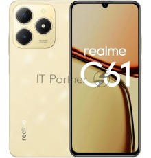 Смартфон Realme C61, 8/128Gb, золотистый