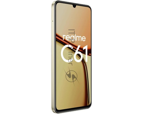 Смартфон Realme C61, 8/128Gb, золотистый