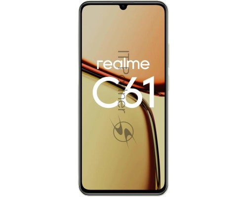 Смартфон Realme C61, 8/128Gb, золотистый