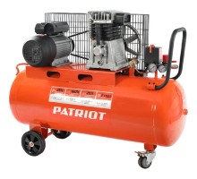 PATRIOT Expert Компрессор поршневой ременной [525301965] { PTR 100-440I, 440 л/мин, 10 бар, 2200 Вт, 100 л, быстросъемный 1/4