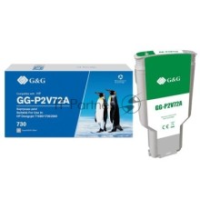 Картридж G&G 730 для DJ T1600/T1700/T2600, серый (300мл)