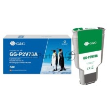 Картридж G&G 730 для DJ T1600/T1700/T2600, черный фото (300мл)