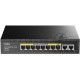 Коммутатор Cudy GS1010PE (L2) 10x1Гбит/с 8PoE+ 120W неуправляемый