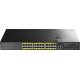 Коммутатор Cudy GS5024PS4 (L3) 24x1Гбит/с 4SFP+ 24PoE+ 400W управляемый