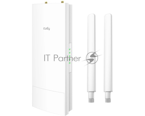 Повторитель беспроводного сигнала Cudy AP1200 Outdoor AC1200 Wi-Fi белый