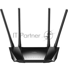 Роутер беспроводной Cudy LT400 N300 10/100BASE-TX/4G cat.4 черный