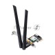 Сетевой адаптер Wi-Fi + Bluetooth Cudy WE3000 АХ5400 PCI Express (ант.внеш.съем) 2ант.