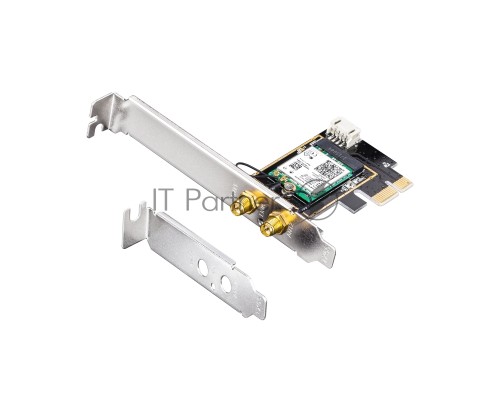 Сетевой адаптер Wi-Fi + Bluetooth Cudy WE3000 АХ5400 PCI Express (ант.внеш.съем) 2ант.