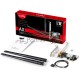 Сетевой адаптер Wi-Fi + Bluetooth Cudy WE3000 АХ5400 PCI Express (ант.внеш.съем) 2ант.