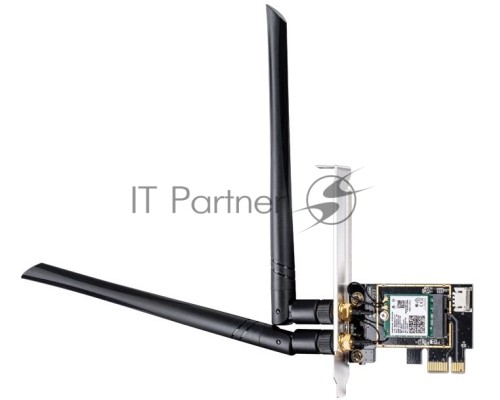 Сетевой адаптер Wi-Fi + Bluetooth Cudy WE3000 АХ5400 PCI Express (ант.внеш.съем) 2ант.
