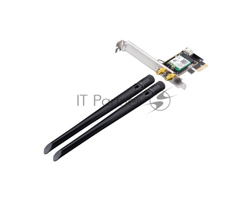 Сетевой адаптер Wi-Fi + Bluetooth Cudy WE3000 АХ5400 PCI Express (ант.внеш.съем) 2ант.