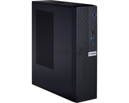 Компьютер KVADRA TAU SFF, Core i5-13400, 8GB DDR4 3200 (1x8GB), SSD 512Gb, Intel Internal Graphics,WiFi/BT, noDVD, no keyboard & no mouse, Black, noOS, 1Y Wty, МПТ
