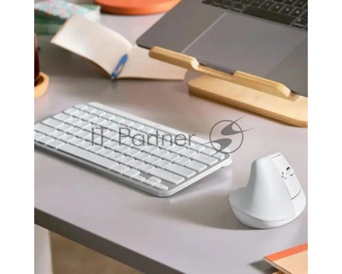 Мышь беспроводная Logitech Lift белый, 4000 dpi, радиоканал, Bluetooth, USB, кнопки - 6