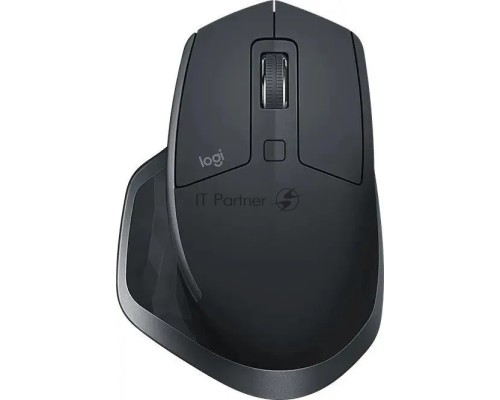 Мышь беспроводная Logitech MX Master 2S графитовый, 4000 dpi, радиоканал, Bluetooth, USB, кнопки - 7