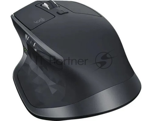 Мышь беспроводная Logitech MX Master 2S графитовый, 4000 dpi, радиоканал, Bluetooth, USB, кнопки - 7