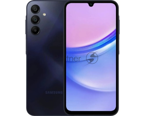 Смартфон Samsung Galaxy A15 SM-A155F 6,5(2340x1080) LTE NFC Cam(505+2/13) Helio G99 2.2ГГц(8) (8/256)Гб A14 5000мАч Темно-синий SM-A155FZKISKZ