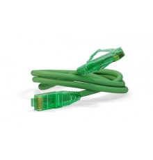Кабельная сборка Hyperline PC-LPM-UTP-RJ45-RJ45-C6a-3M-LSZH-GN Патч-корд U/UTP, Cat.6a (100% Fluke Component Tested), 10G, LSZH, 3м, зеленый