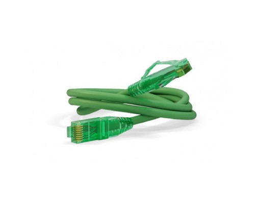 [Патч-корд] Кабельная сборка Hyperline PC-LPM-UTP-RJ45-RJ45-C6a-3M-LSZH-GN Патч-корд U/UTP, Cat.6a (100% Fluke Component Tested), 10G, LSZH, 3м, зеленый