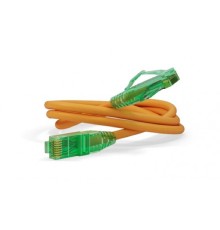 Кабельная сборка Hyperline PC-LPM-UTP-RJ45-RJ45-C6a-3M-LSZH-OR Патч-корд U/UTP, Cat.6a (100% Fluke Component Tested), 10G, LSZH, 3м, оранжевый