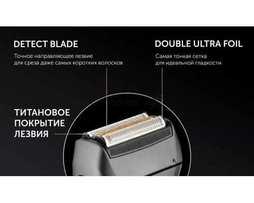 Бритва Polaris PMF1014 RC PRO черный/графит