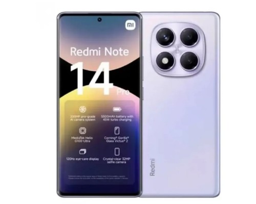 [Смартфон/акссесуар] Xiaomi Redmi Note 14 Pro 12GB/256GB Aurora Purple [61372]