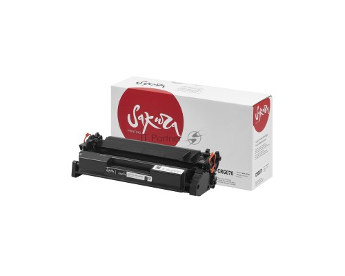 Картридж Sakura SACRG070-ECO для Canon i-SENSYS LBP243dw, LBP246dw, MF461dw, MF463dw, MF465dw, черный, 3000 к. (чип без счетчика копий)