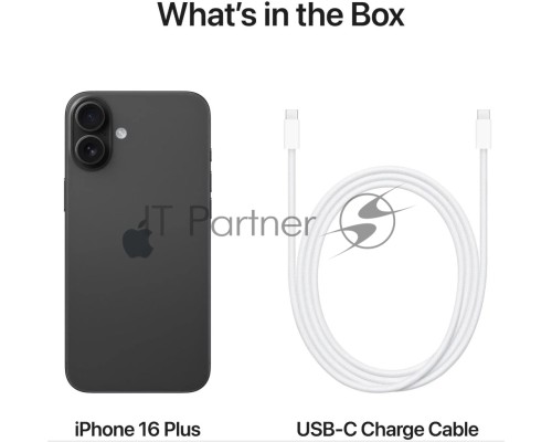 Смартфон Apple iPhone 16, 8/128Gb, черный