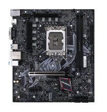Материнская плата Colorful BATTLE-AX B760M-K D5 V20, LGA 1700, Intel B760, 2xDDR5, 4xSATA, 2xM.2, 1xPCI-E 4.0 x16, 1xPCI-E x1, 1xHDMI, 1xVGA, 1x1Gb LAN, 2xUSB-A 2.0, 4xUSB 3.2 Gen 1, 3x3.5 мм, 5.1, mATX