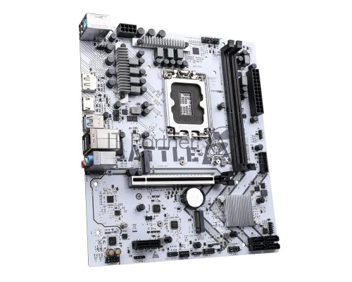 Материнская плата Colorful BATTLE-AX B760M-T PRO V20, LGA 1700, Intel B760, 2xDDR4, 4xSATA, 2xM.2, 1xPCI-E 4.0 x16, 1xPCI-E x1, 1xHDMI, 1xDP, 1x2.5Gb LAN, 2xUSB-A 2.0, 4xUSB 3.2 Gen 1, 3x3.5 мм, 5.1, mATX