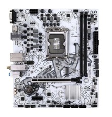 Материнская плата Colorful BATTLE-AX H610M-E WIFI V20, LGA 1700, Intel H610, 2xDDR4, 4xSATA, 1xM.2, 1xPCI-E 4.0 x16, 1xHDMI, 1xVGA, 1x1Gb LAN, 2xUSB-A 2.0, 2xUSB 3.2 Gen 1, 3x3.5 мм, 5.1, Micro-ATX