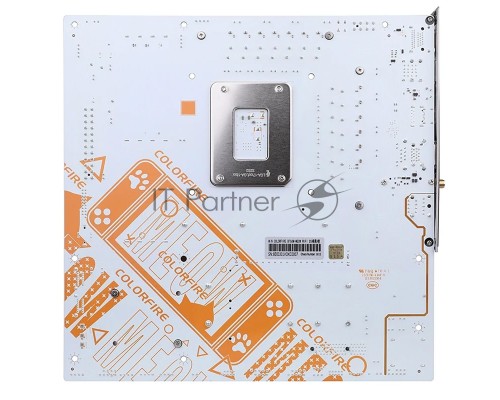 Материнская плата Colorful COLORFIRE B760M-MEOW WIFI D5 ORANGE, LGA 1700, Intel B760, 4xDDR5, 4xSATA, 3xM.2, 1xPCI-E 5.0 x16, 1xHDMI, 1xDisplayPort, 1x2.5Gb LAN, 2xUSB 3.2 Gen 1, 4xUSB 2.0, 1xUSB 3.2 Gen 2 Type-C, 3x3.5 мм, 5.1, Micro-ATX
