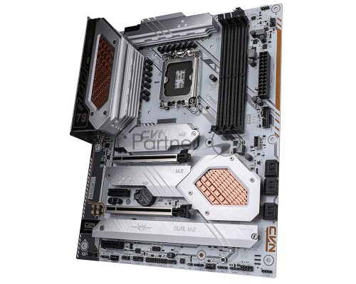 Материнская плата Colorful CVN Z790D5 GAMING FROZEN V20, LGA 1700, Intel Z790, 4xDDR5, 6xSATA, 4xM.2, 1xPCI-E 4.0 x4, 1xPCI-E 5.0 x16, 1xDisplayPort, 1xHDMI, 1x 2.5Gb LAN, 1xUSB-A 3.2 Gen 2, 4xUSB-A 3.2 Gen 1, 2xUSB 2.0, 6x3.5 мм, 7.1, Standard-ATX